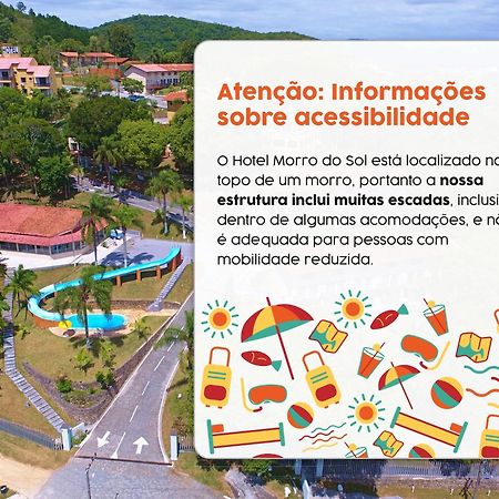 Morro Do Sol Hotel & Eventos Porto Belo Kültér fotó